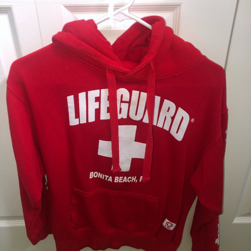 Lifeguard hoodie from Bonita Springs Florida